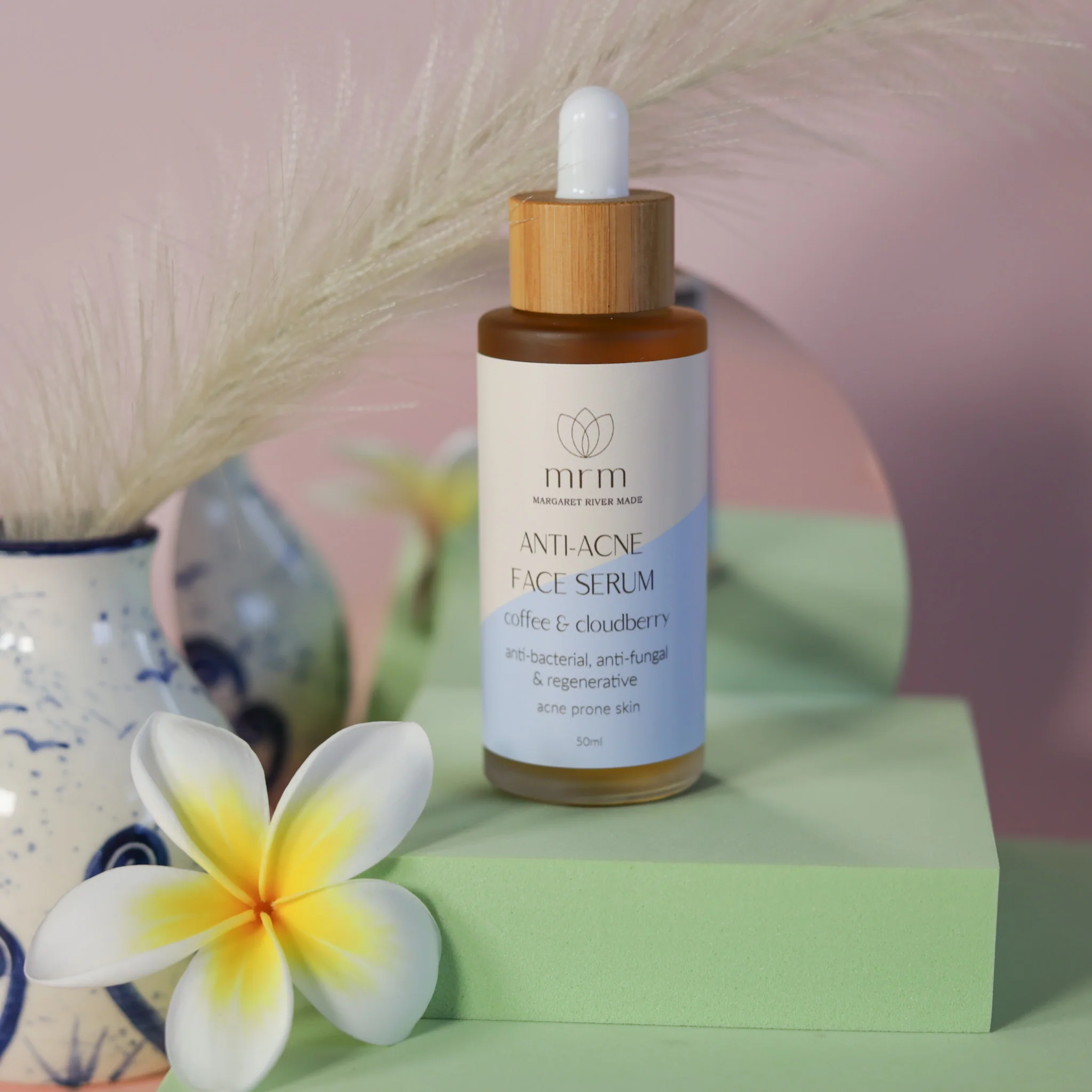 Anti-Acne Face Serum with Coffee & Cloudberry - Image 5