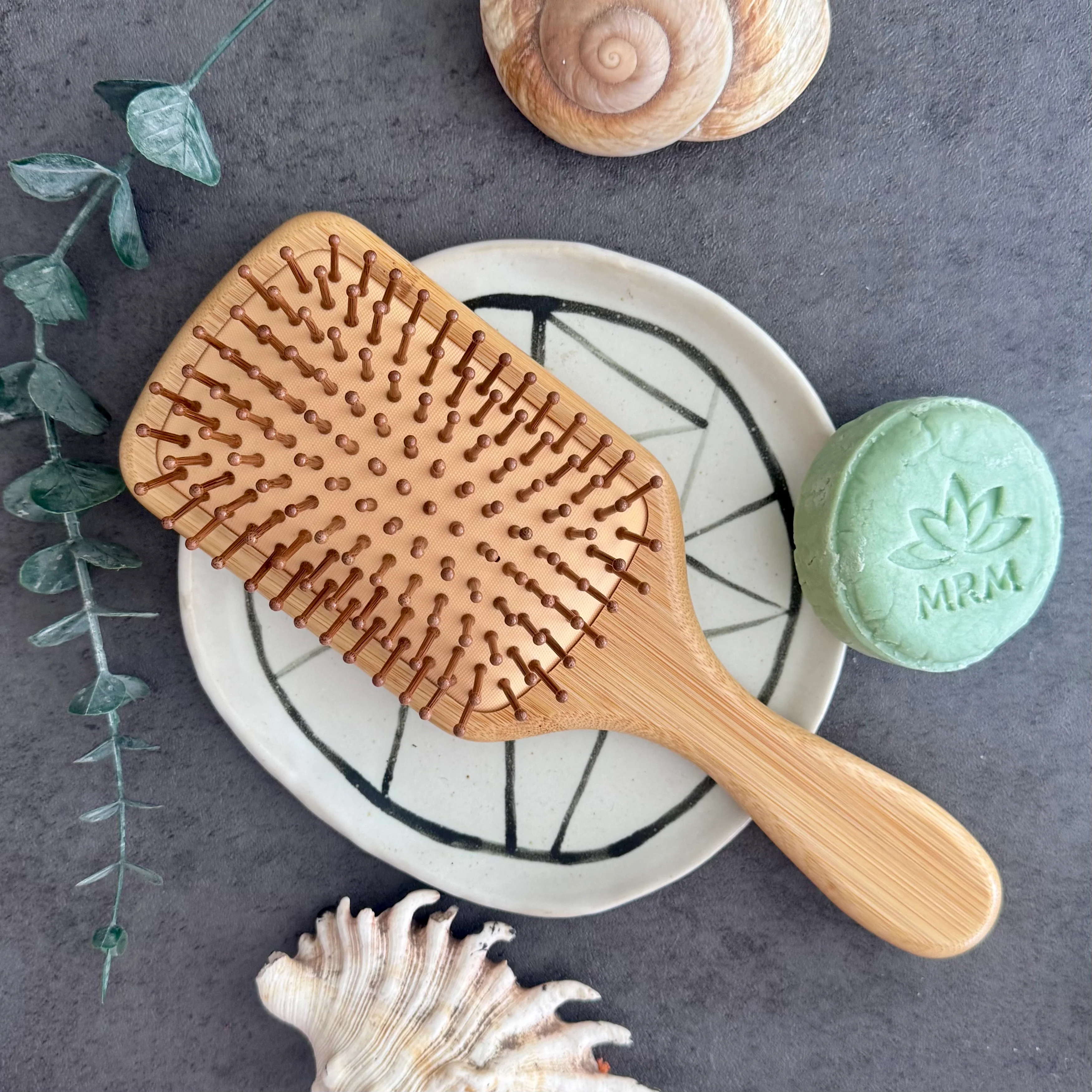 Bamboo Hair Brush - Image 3