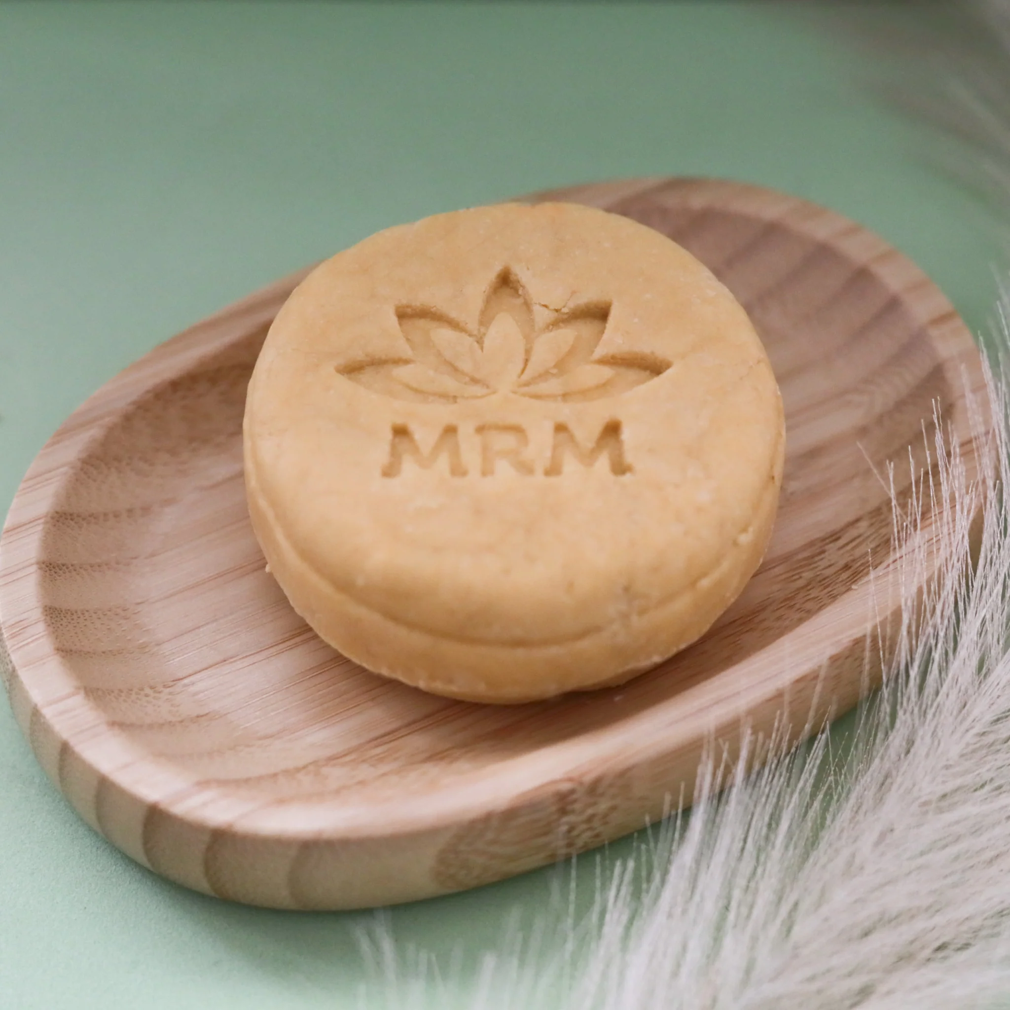 Bamboo Oval Soap, Shampoo & Conditioner Dish - Image 3