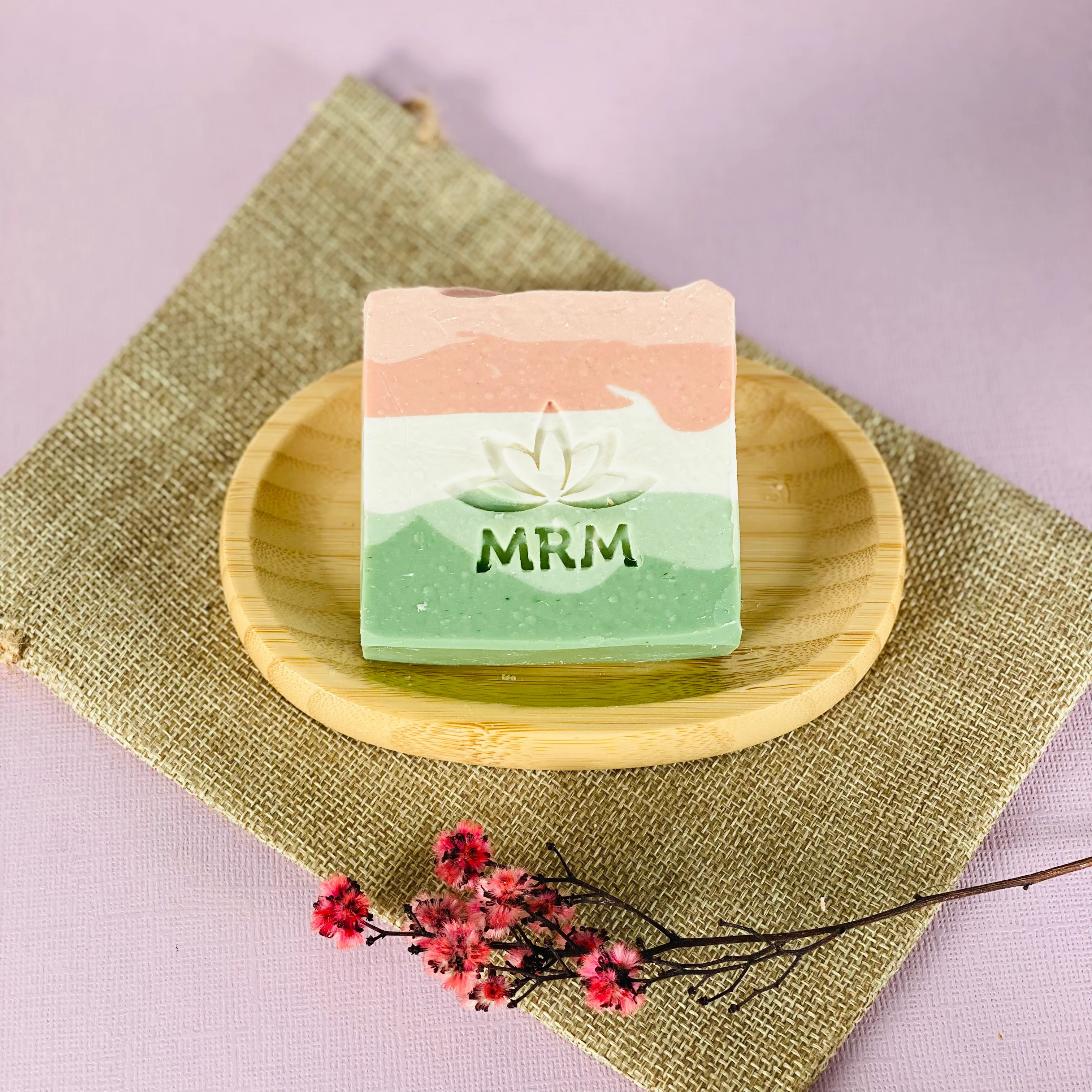 Bamboo Oval Soap, Shampoo & Conditioner Dish - Image 4