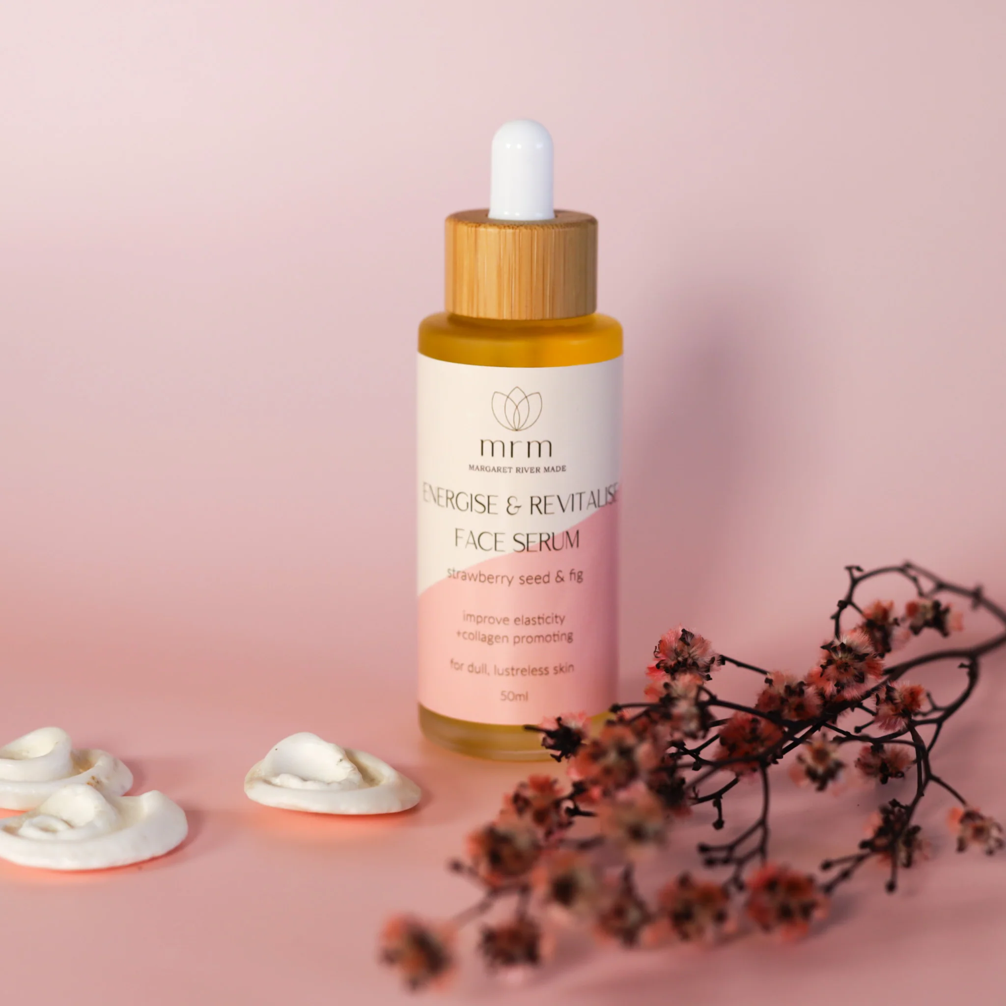 Energise & Revitalise Face Serum with Strawberry Seed & Fig - Image 4