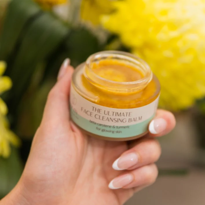 The Ultimate Face Cleansing Balm with Beta Carotene & Turmeric - Image 4