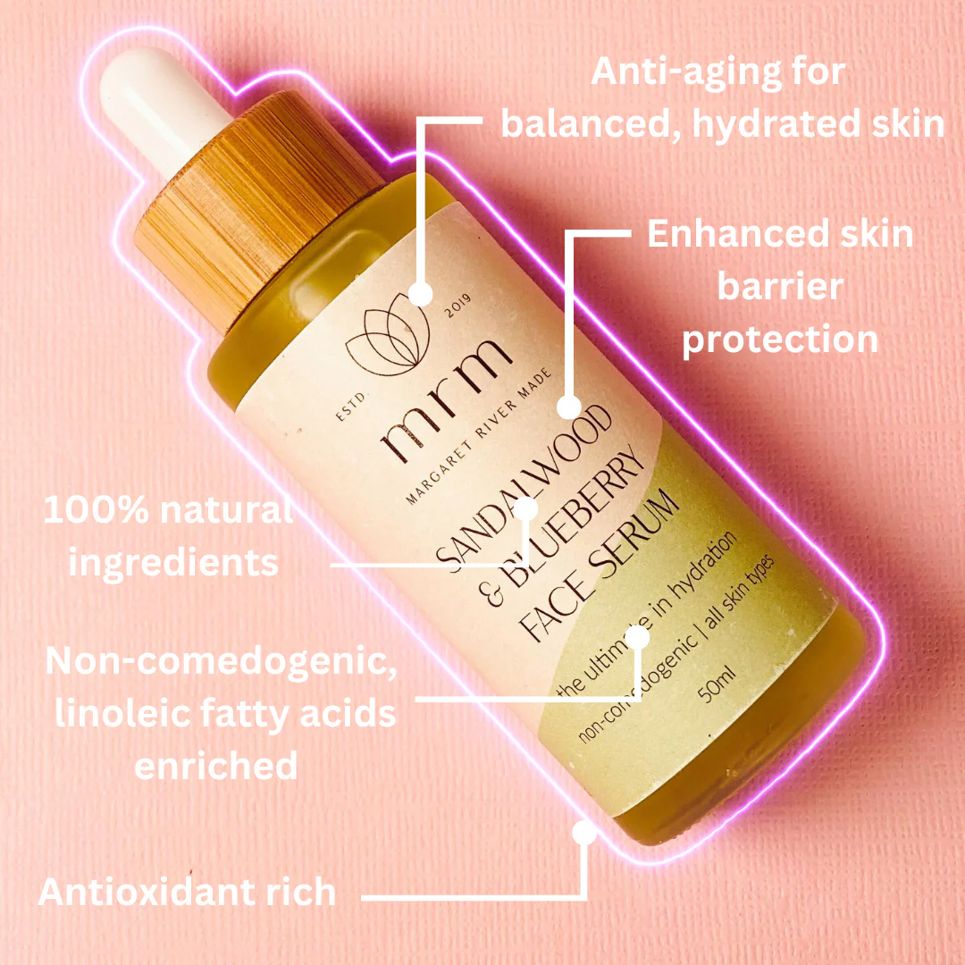 Sandalwood & Blueberry Super Hydrating Face Serum - Image 4