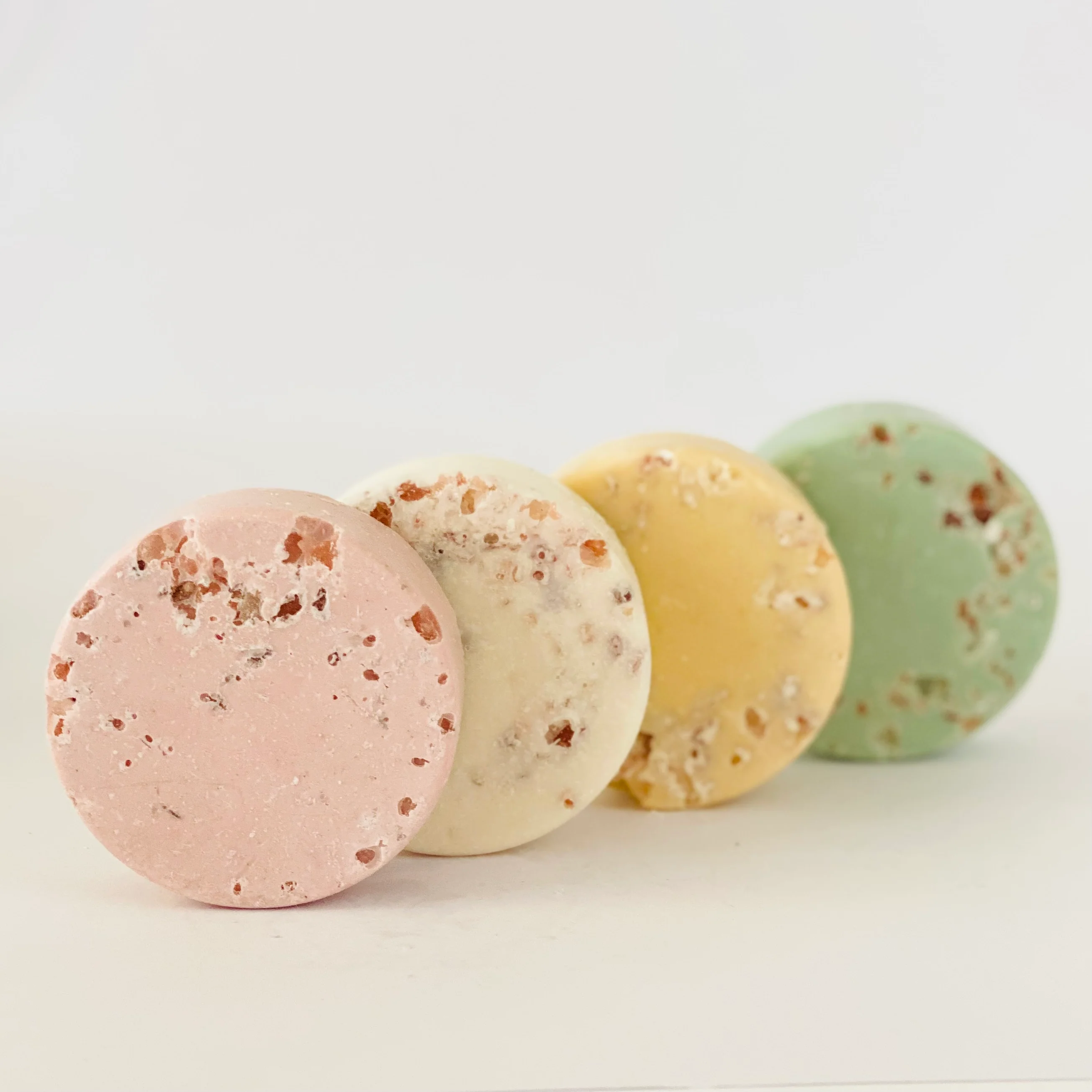 Lemon Myrtle & Rose Geranium Salt Body Bar - Image 5
