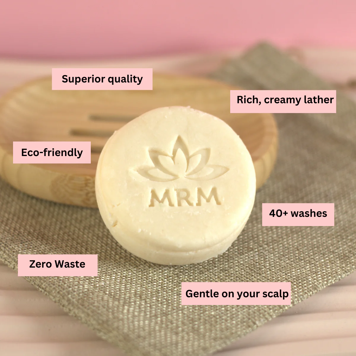 Normal to Dry Hair Shampoo Bar with Rosemary & Ylang Ylang - Image 3