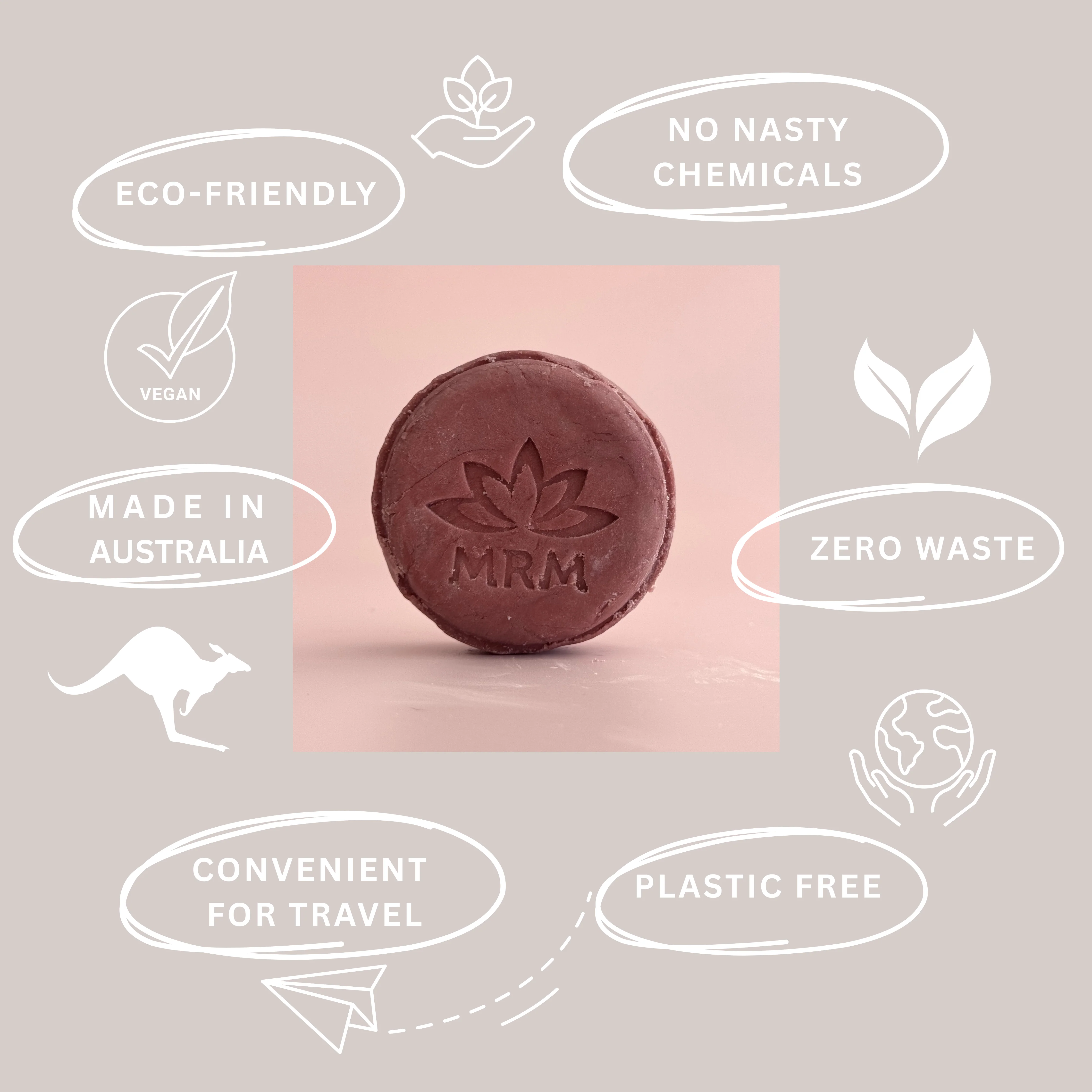 Scalp Stimulating Solid Shampoo Bar with Peppermint & Neem - Image 4